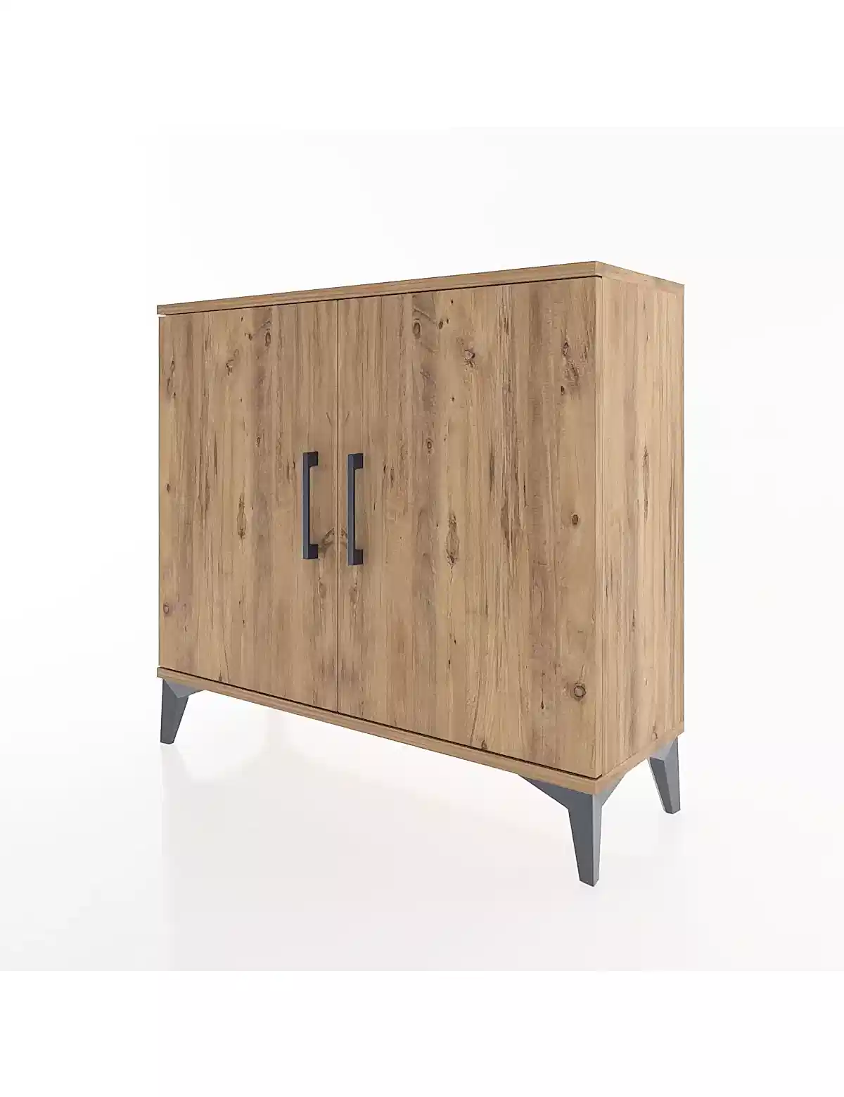 Arges Şifonyer Tek Raflı 2 Kapaklı 88x30x80 - S03M021V9A