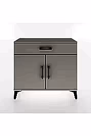 Arges Şifonyer Tek Raflı Tek Çekmeceli 2 Kapaklı 88x30x80 - S03M023V1A