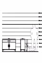 Arges Şifonyer Tek Raflı Tek Çekmeceli 2 Kapaklı 88x30x80 - S03M023V1A