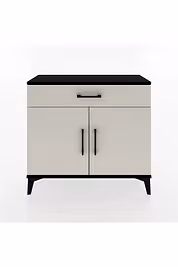 Arges Şifonyer Tek Raflı Tek Çekmeceli 2 Kapaklı 88x30x80 - S03M023V4A