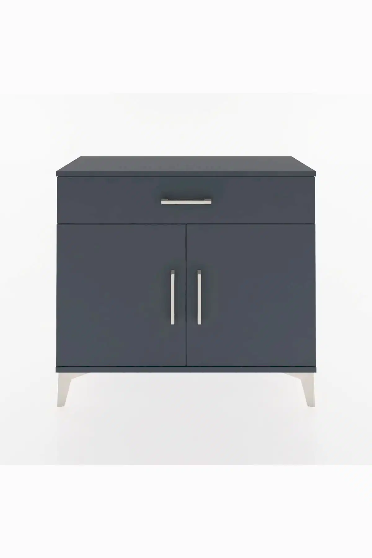 Arges Şifonyer Tek Raflı Tek Çekmeceli 2 Kapaklı 88x30x80 - S03M023V5A