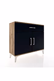 Arges Şifonyer Tek Raflı Tek Çekmeceli 2 Kapaklı 88x30x80 - S03M023V8A