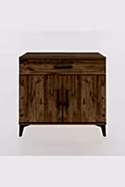 Arges Şifonyer Tek Raflı Tek Çekmeceli 2 Kapaklı 88x30x80 - S03M023V9A