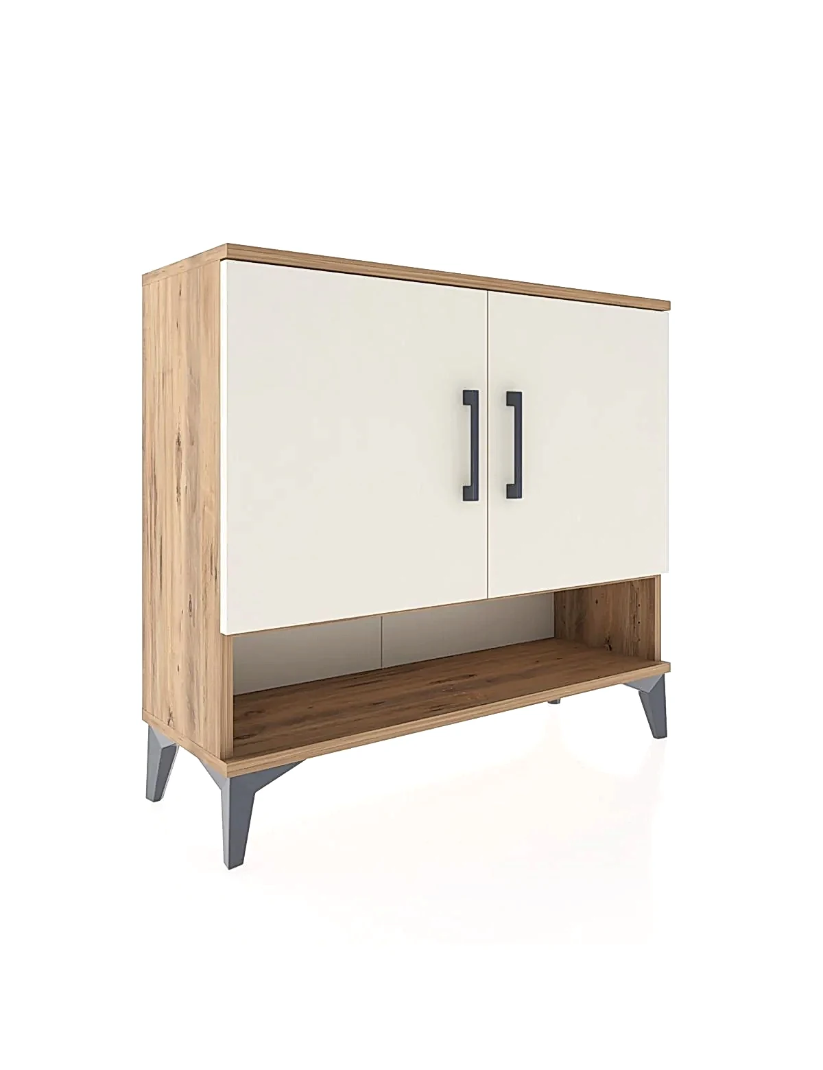 Arges Şifonyer 2 Raflı 2 Kapaklı 88x30x80 - S03M024V7A