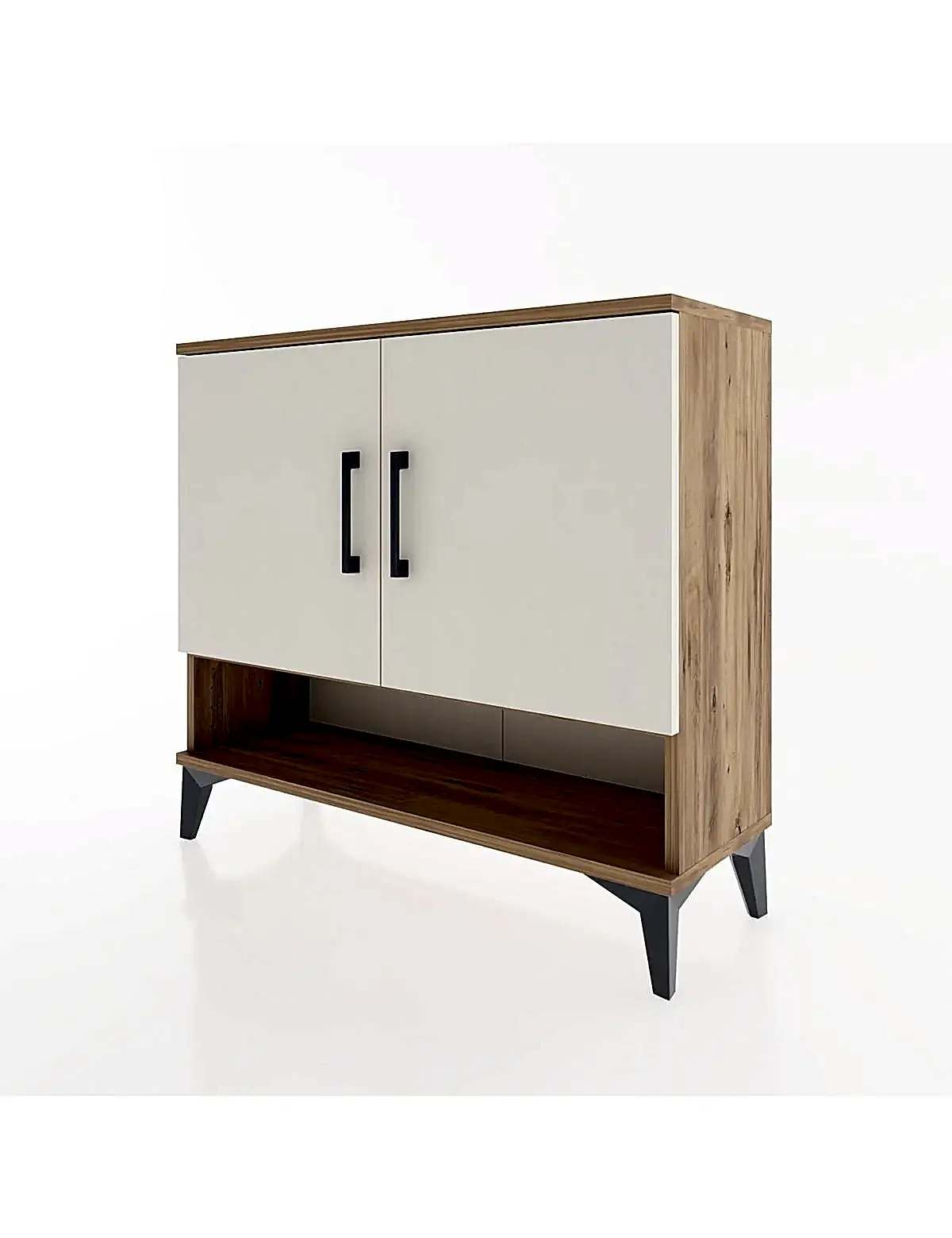 Arges Şifonyer 2 Raflı 2 Kapaklı 88x30x80 - S03M024V7A