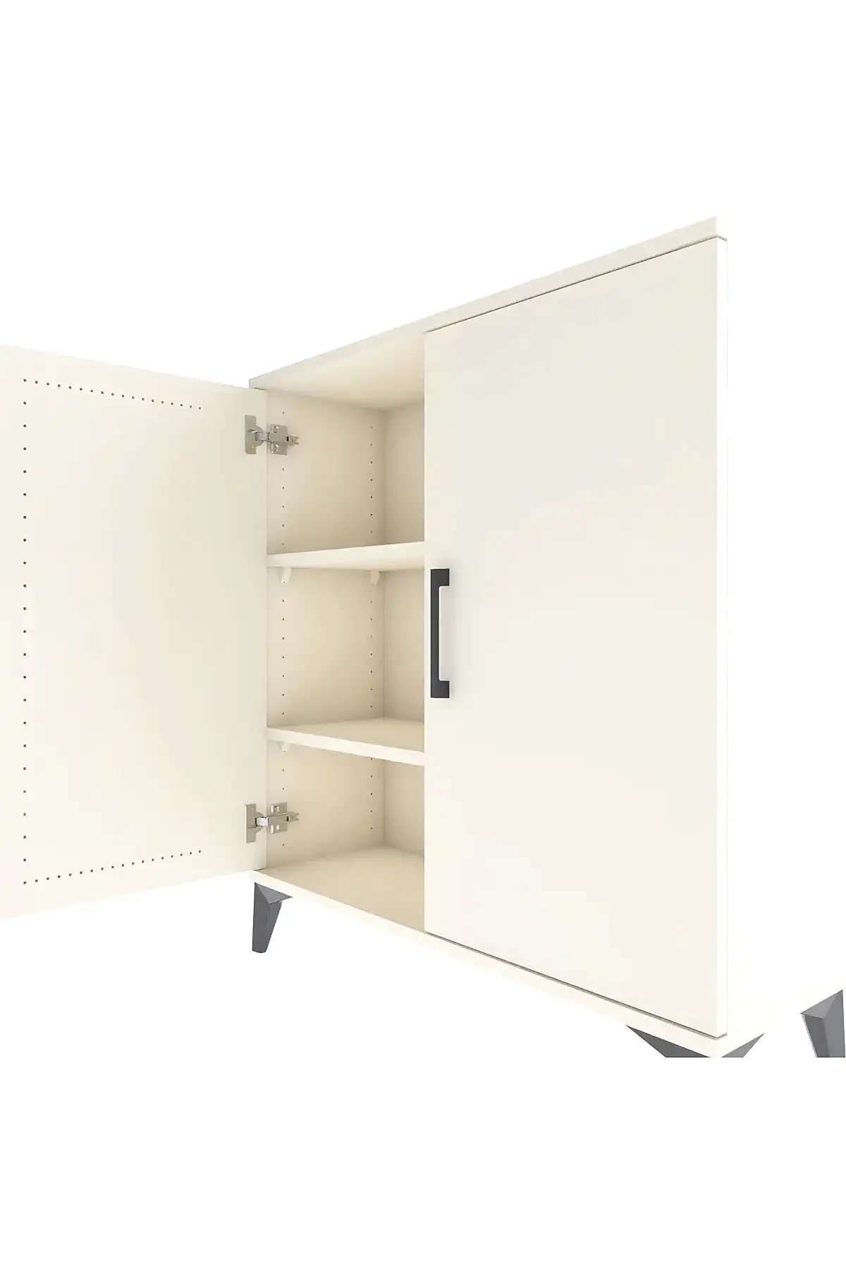 Arges Şifonyer 2 Raflı 2 Kapaklı 88x30x96 - S04M057V1A