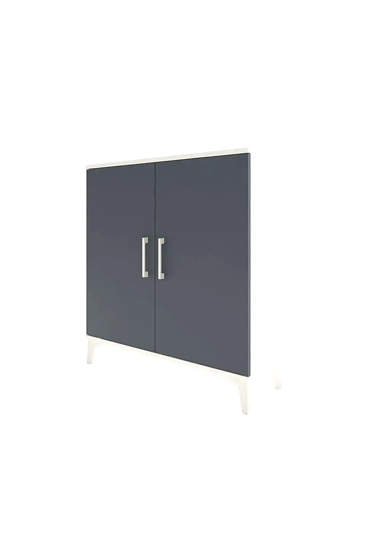 Arges Şifonyer 2 Raflı 2 Kapaklı 88x30x96 - S04M057V2A