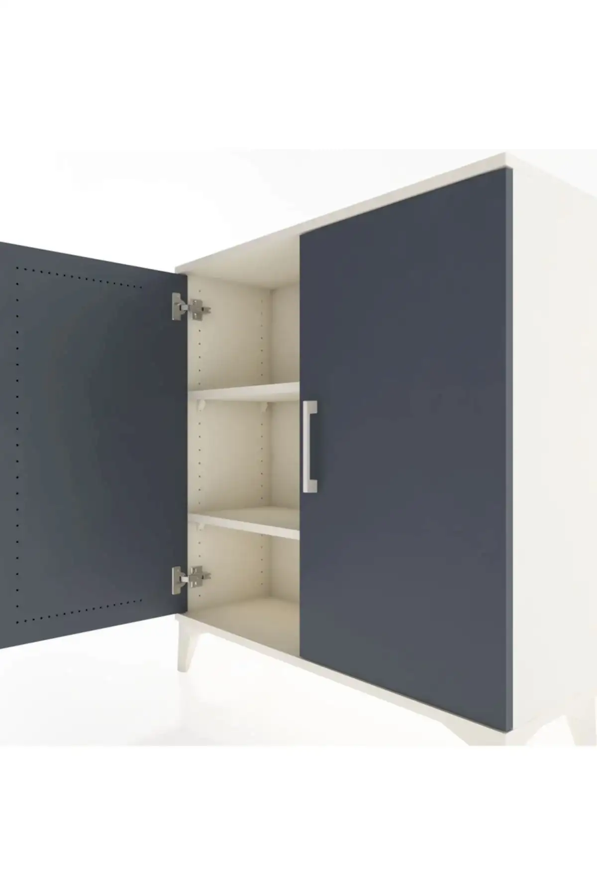 Arges Şifonyer 2 Raflı 2 Kapaklı 88x30x96 - S04M057V2A