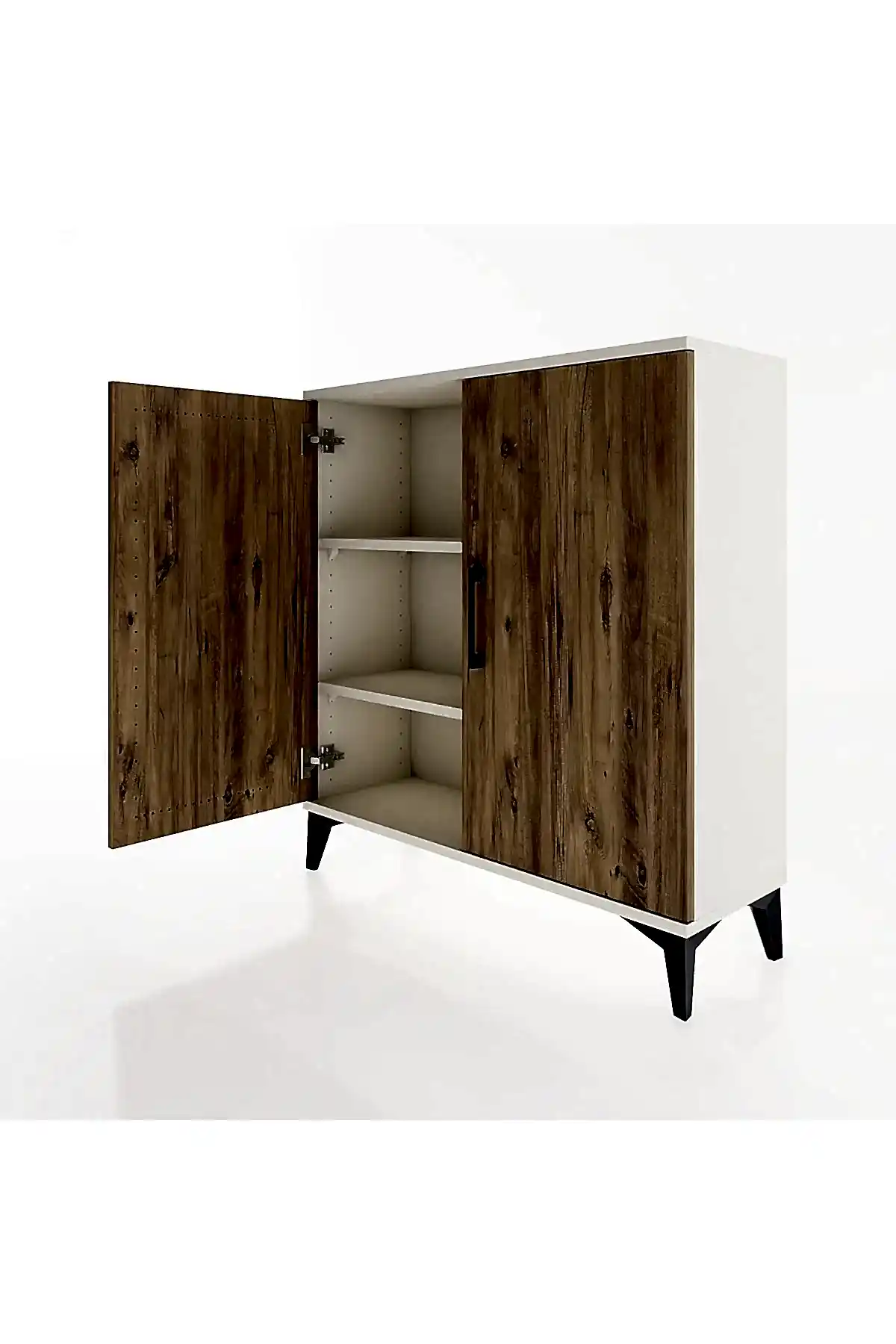 Arges Şifonyer 2 Raflı 2 Kapaklı 88x30x96 - S04M057V3A