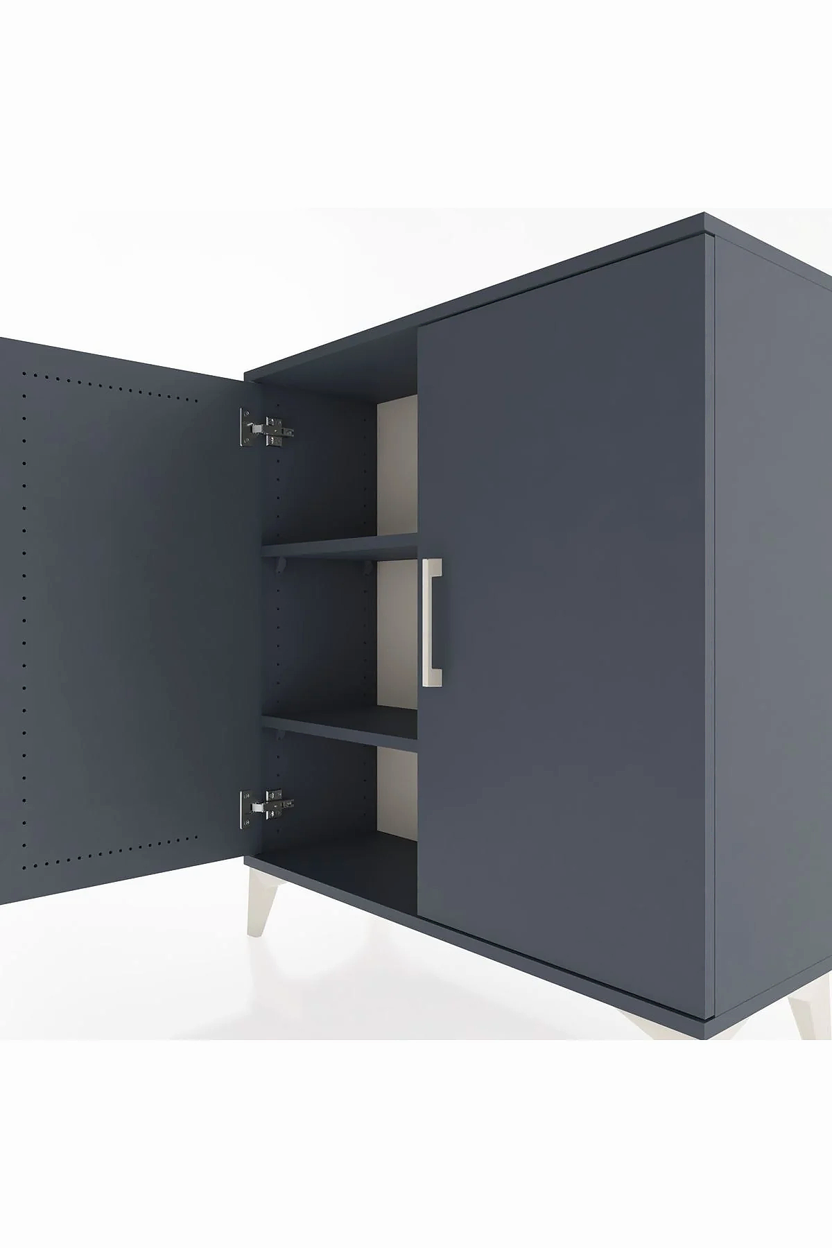 Arges Şifonyer 2 Raflı 2 Kapaklı 88x30x96 - S04M057V5A