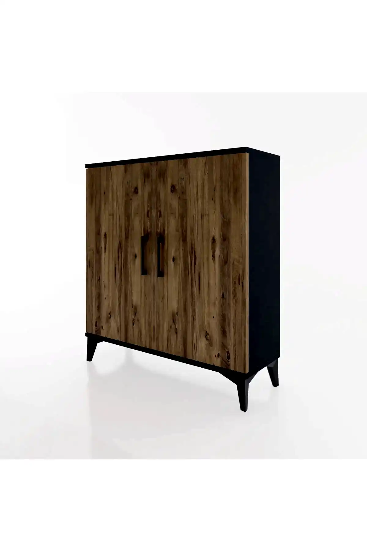 Arges Şifonyer 2 Raflı 2 Kapaklı 88x30x96 - S04M057V6A