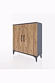 Arges Şifonyer 2 Raflı 2 Kapaklı 88x30x96 - S04M057V6A