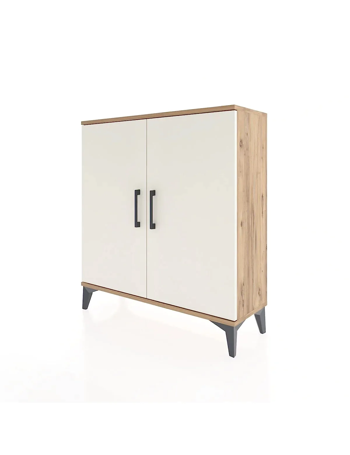 Arges Şifonyer 2 Raflı 2 Kapaklı 88x30x96 - S04M057V7A