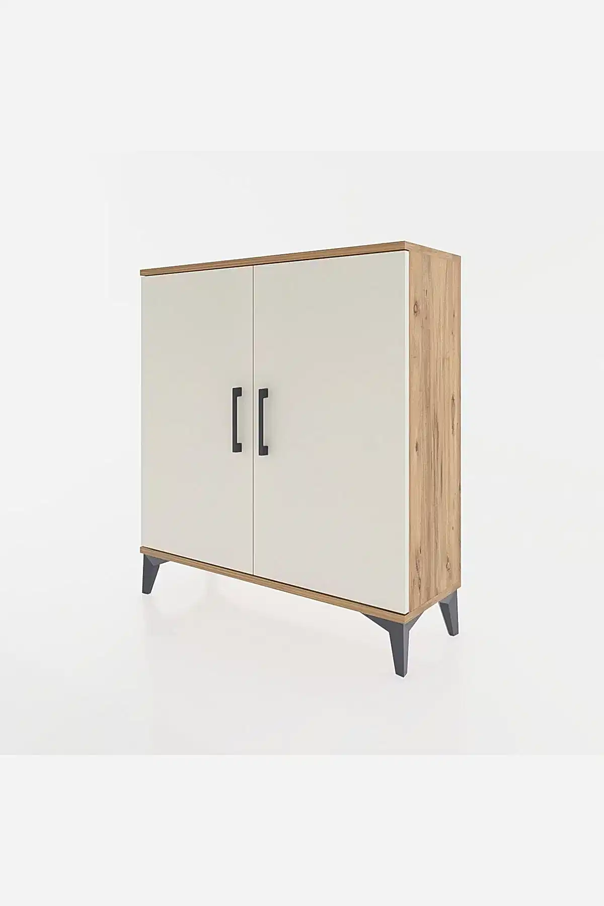 Arges Şifonyer 2 Raflı 2 Kapaklı 88x30x96 - S04M057V7A