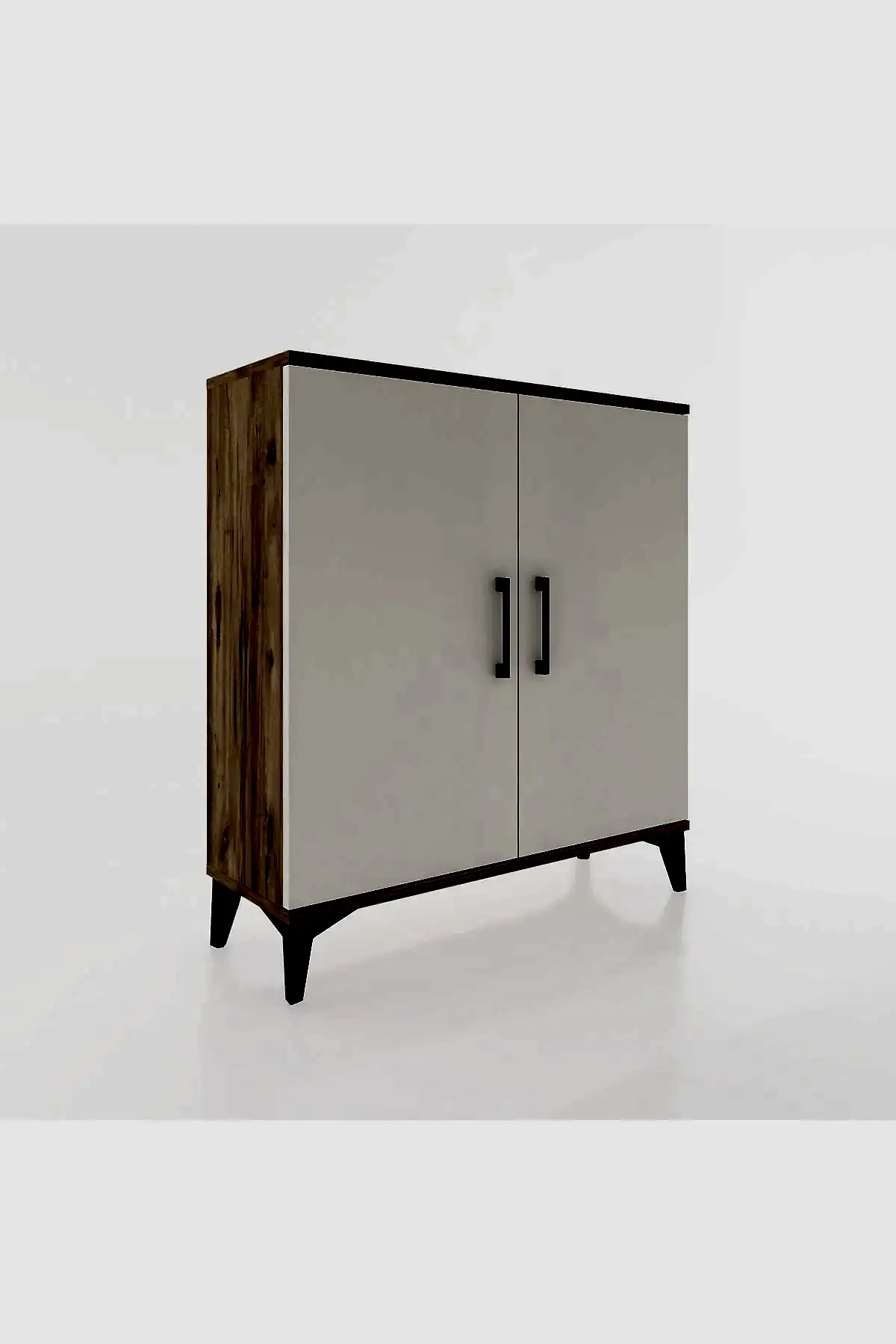 Arges Şifonyer 2 Raflı 2 Kapaklı 88x30x96 - S04M057V7A