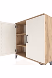 Arges Şifonyer 2 Raflı 2 Kapaklı 88x30x96 - S04M057V7A