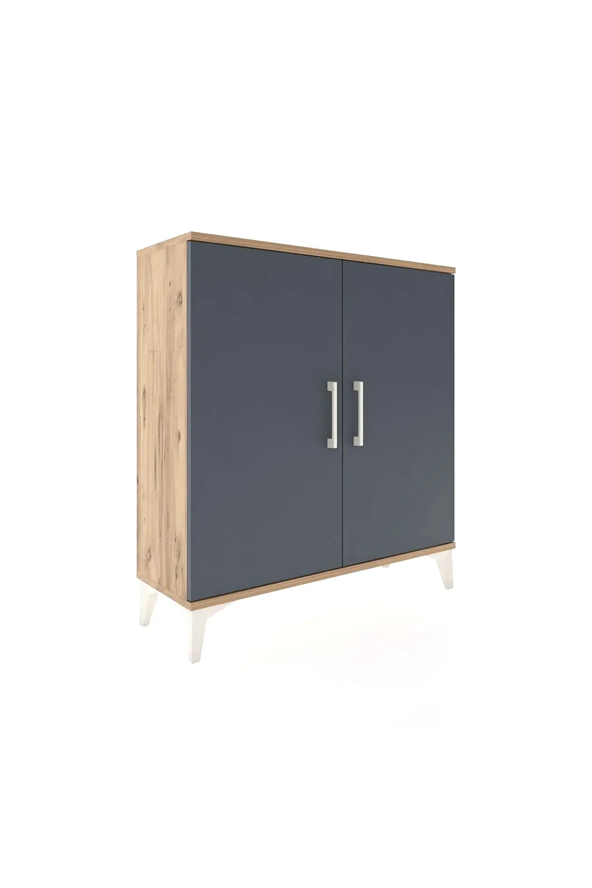 Arges Şifonyer 2 Raflı 2 Kapaklı 88x30x96 - S04M057V8A