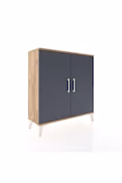 Arges Şifonyer 2 Raflı 2 Kapaklı 88x30x96 - S04M057V8A