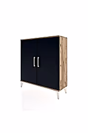 Arges Şifonyer 2 Raflı 2 Kapaklı 88x30x96 - S04M057V8A