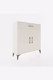 Arges Şifonyer 2 Raflı Tek Çekmeceli 2 Kapaklı 88x30x96 - S04M059V1A