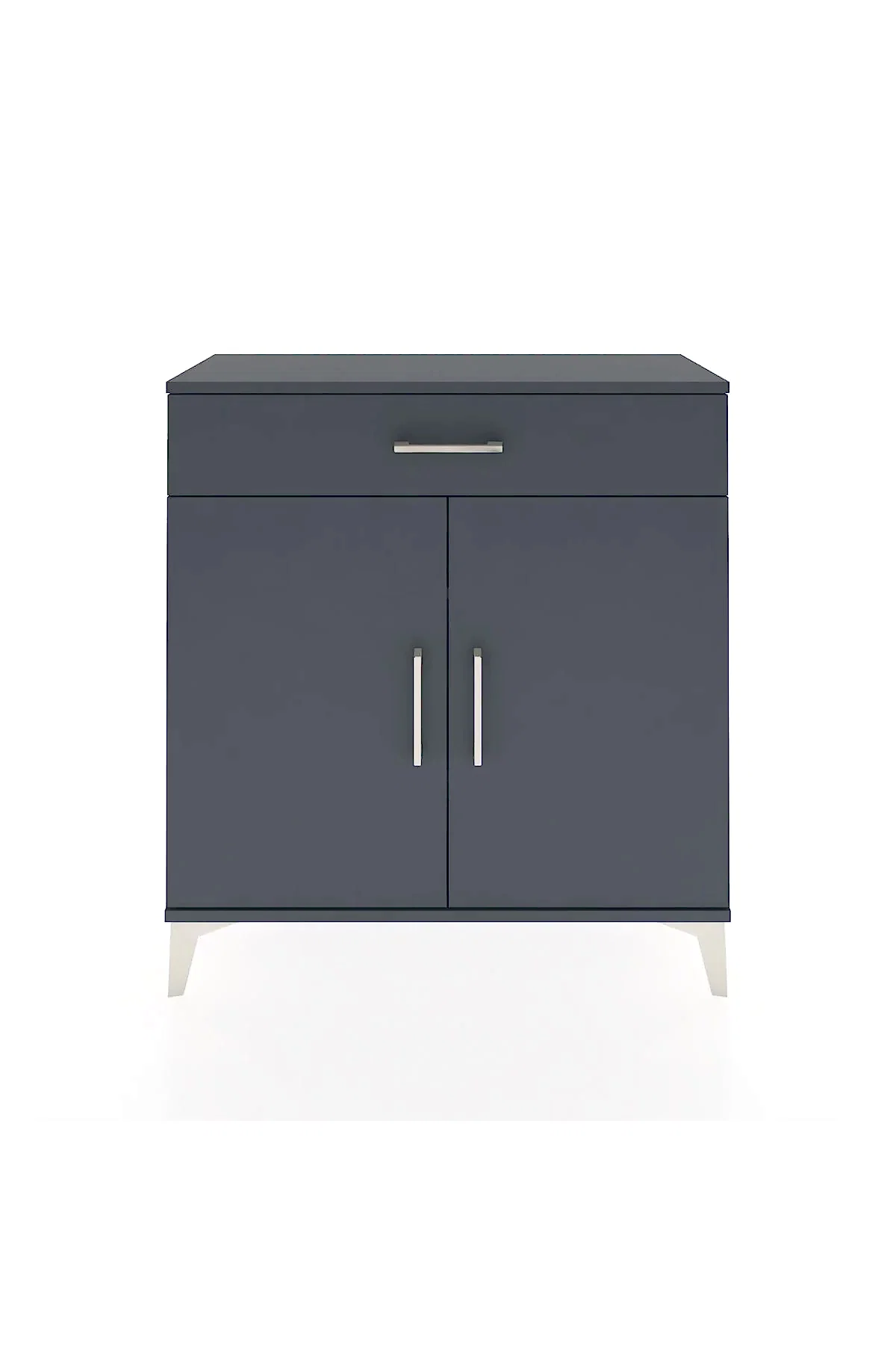 Arges Şifonyer 2 Raflı Tek Çekmeceli 2 Kapaklı 88x30x96 - S04M059V5A