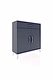 Arges Şifonyer 2 Raflı Tek Çekmeceli 2 Kapaklı 88x30x96 - S04M059V5A