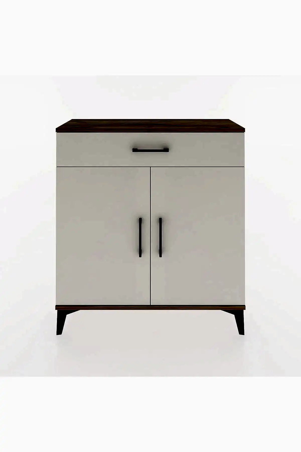 Arges Şifonyer 2 Raflı Tek Çekmeceli 2 Kapaklı 88x30x96 - S04M059V7A