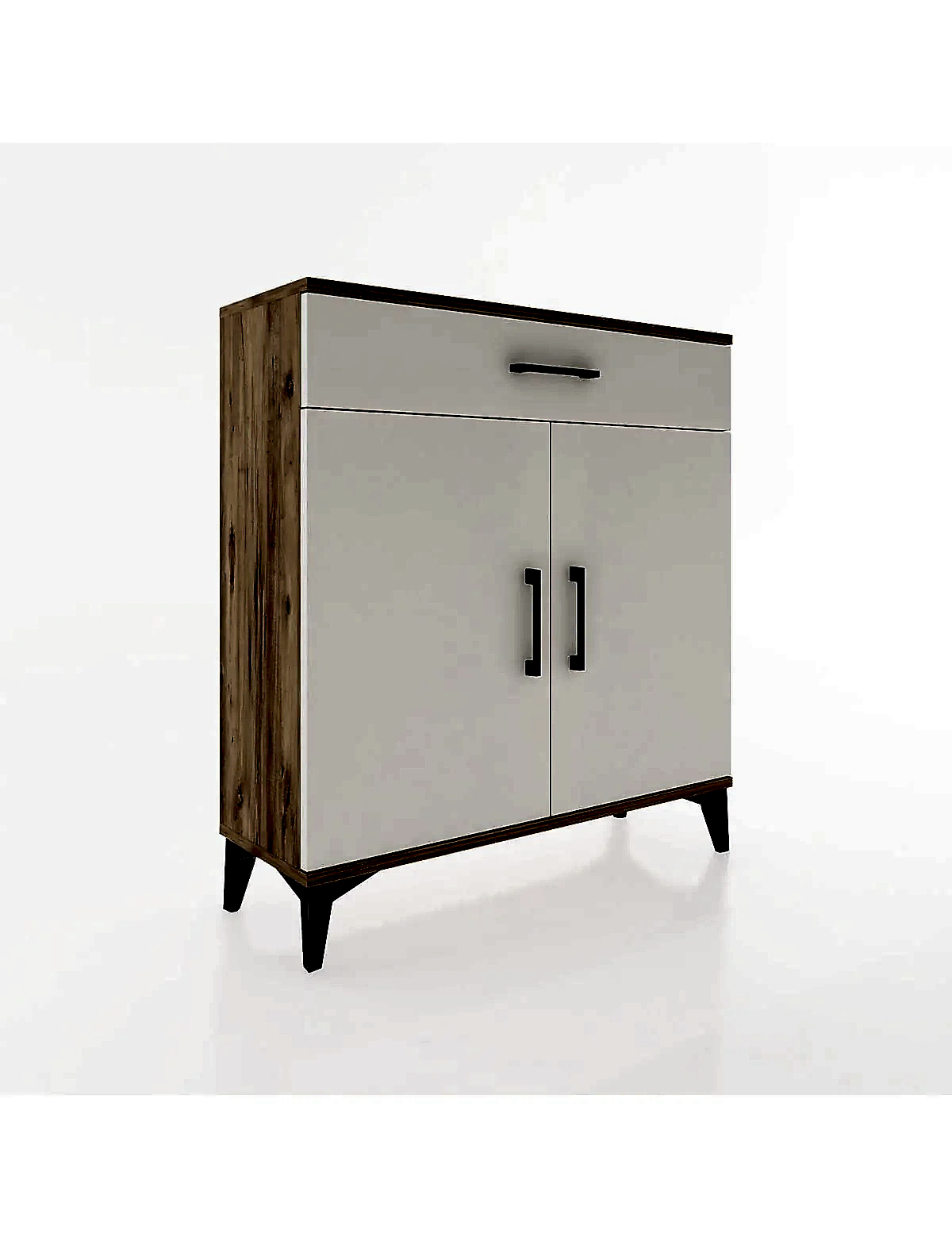 Arges Şifonyer 2 Raflı Tek Çekmeceli 2 Kapaklı 88x30x96 - S04M059V7A