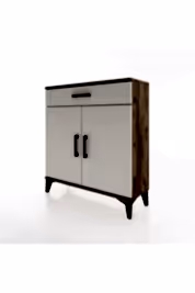 Arges Şifonyer 2 Raflı Tek Çekmeceli 2 Kapaklı 88x30x96 - S04M059V7A