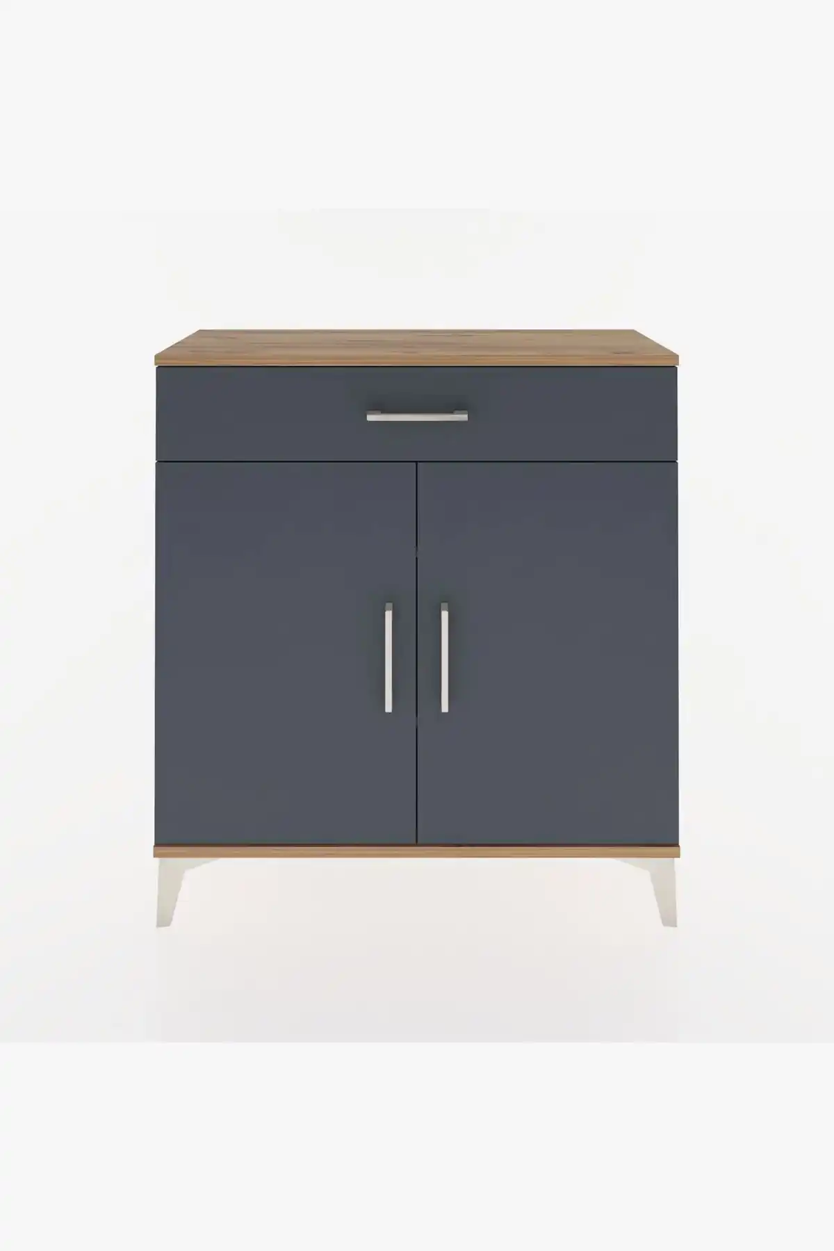 Arges Şifonyer 2 Raflı Tek Çekmeceli 2 Kapaklı 88x30x96 - S04M059V8A