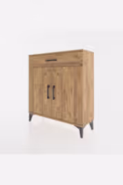 Arges Şifonyer 2 Raflı Tek Çekmeceli 2 Kapaklı 88x30x96 - S04M059V9A