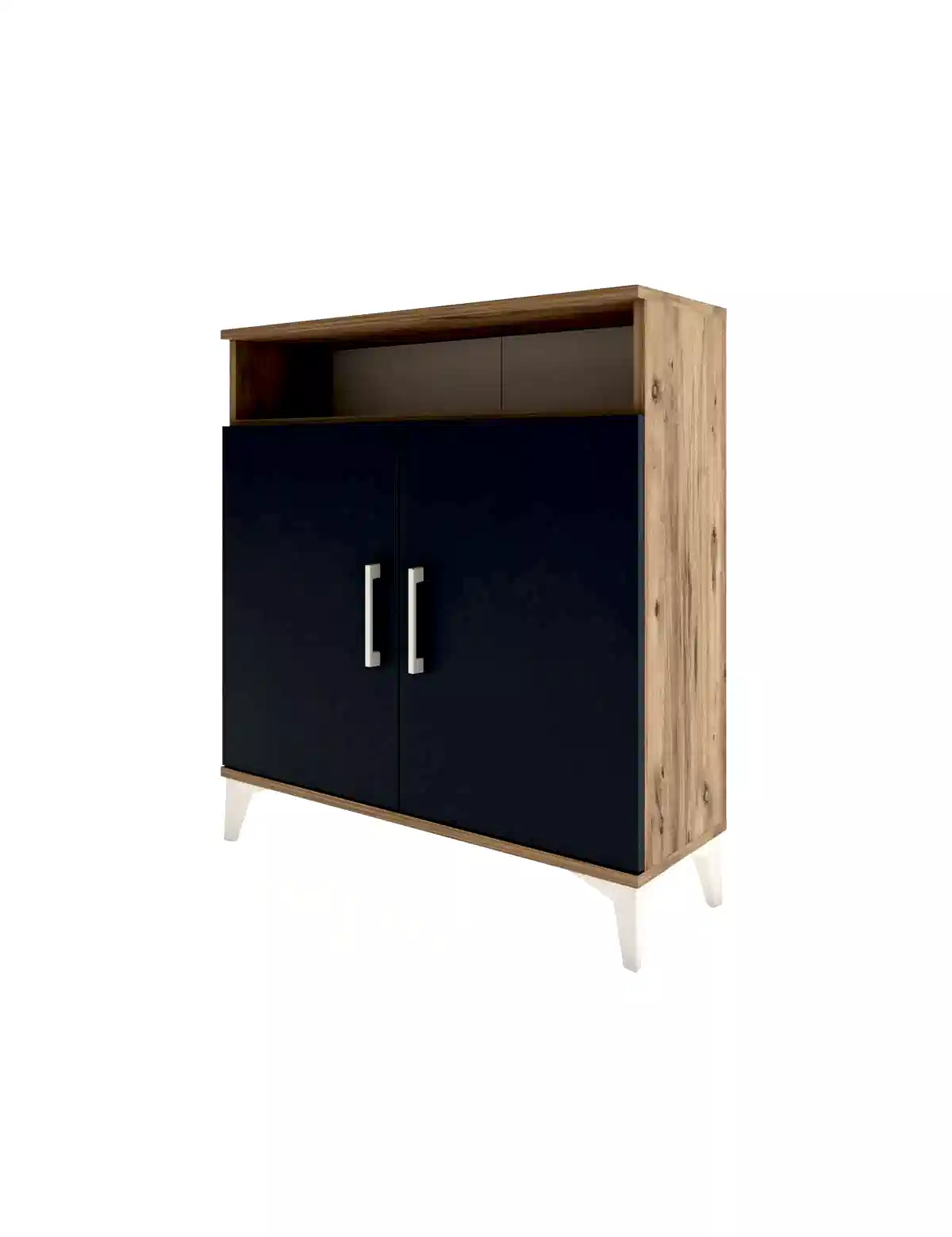 Arges Şifonyer 3 Raflı 2 Kapaklı 88x30x96 - S04M061V8A