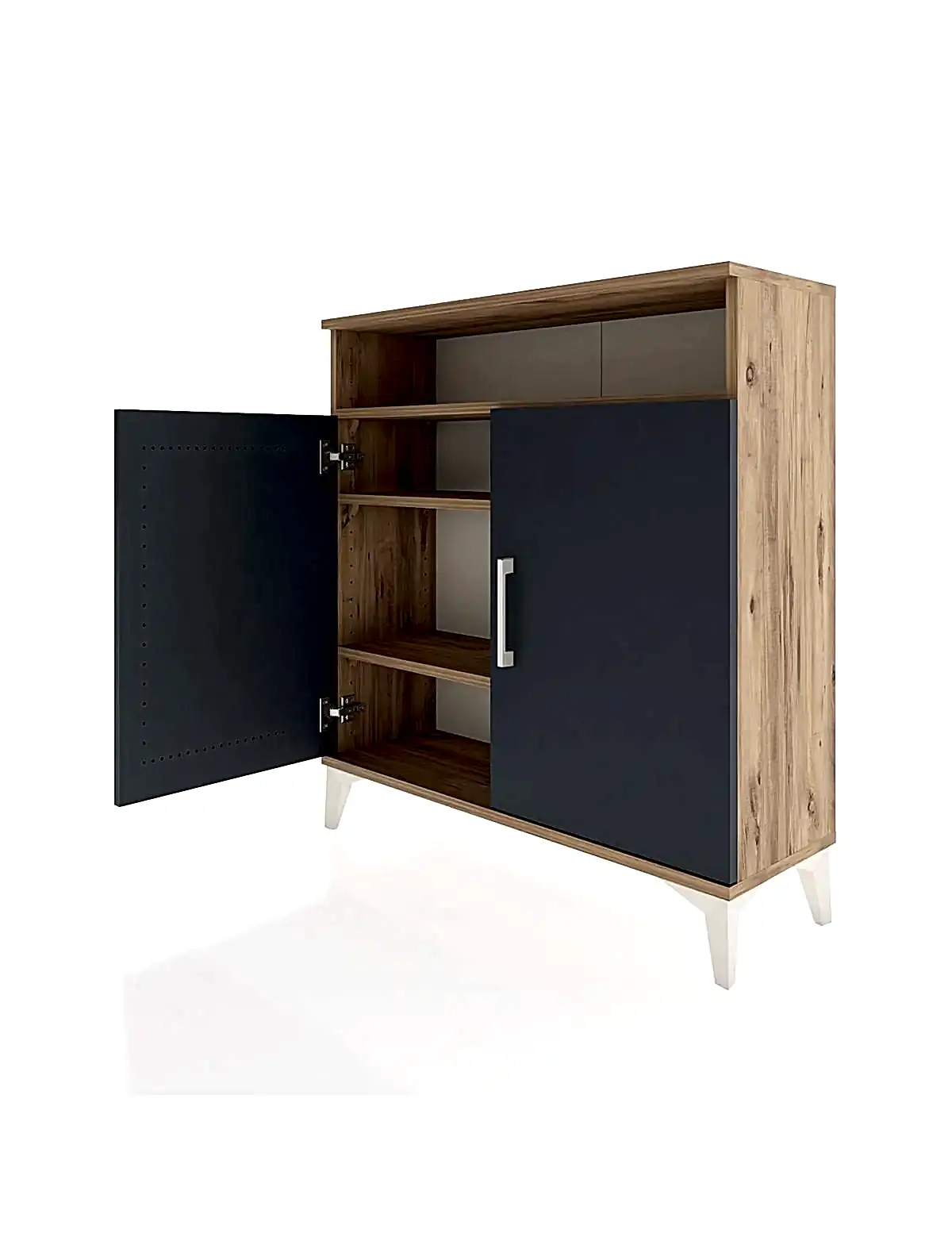 Arges Şifonyer 3 Raflı 2 Kapaklı 88x30x96 - S04M061V8A