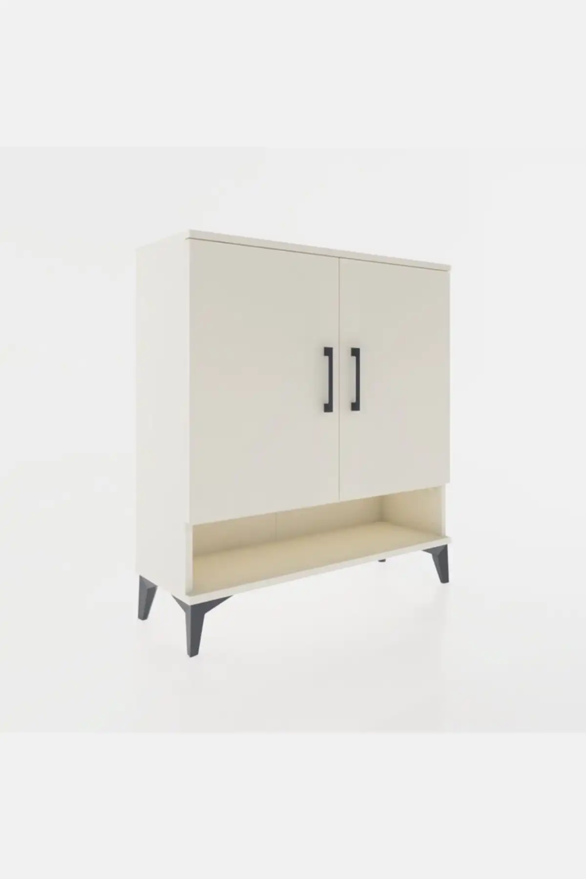 Arges Şifonyer 3 Raflı 2 Kapaklı 88x30x96 - S04M062V1A