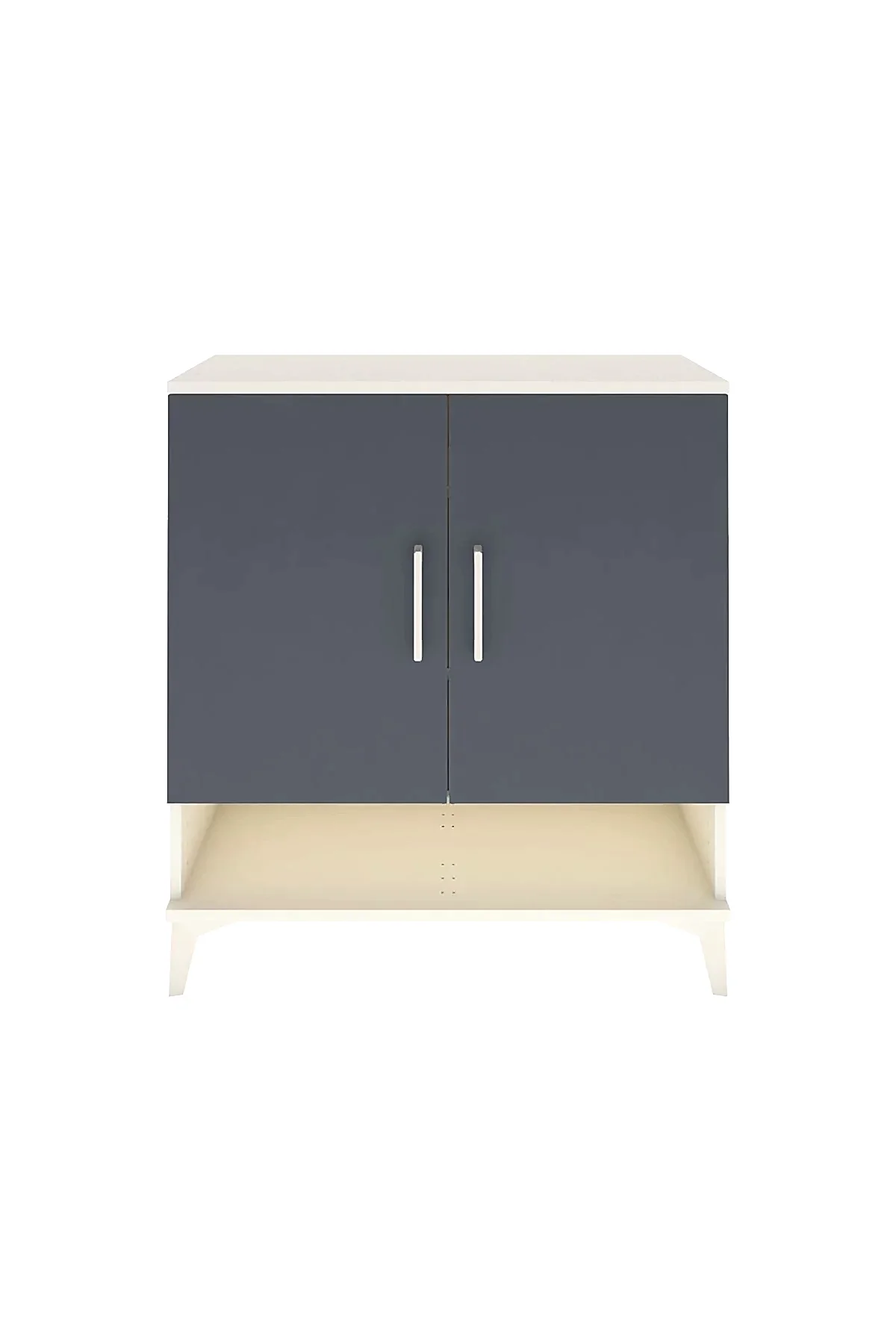 Arges Şifonyer 3 Raflı 2 Kapaklı 88x30x96 - S04M062V2A