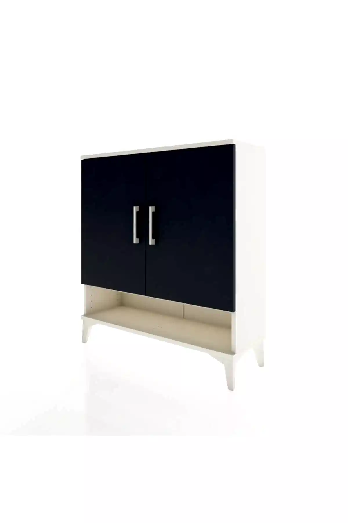 Arges Şifonyer 3 Raflı 2 Kapaklı 88x30x96 - S04M062V2A