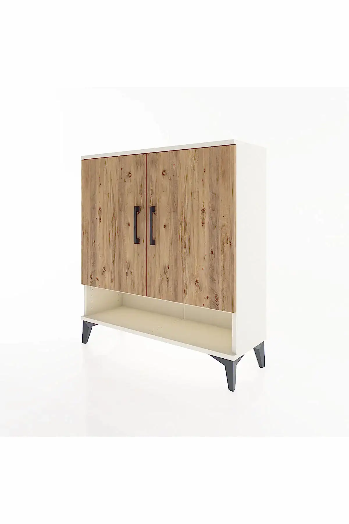 Arges Şifonyer 3 Raflı 2 Kapaklı 88x30x96 - S04M062V3A