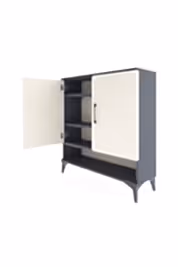 Arges Şifonyer 3 Raflı 2 Kapaklı 88x30x96 - S04M062V4A