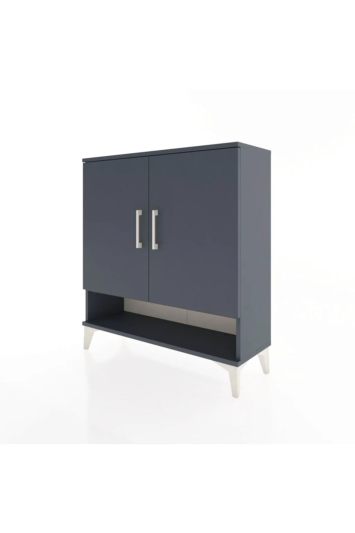 Arges Şifonyer 3 Raflı 2 Kapaklı 88x30x96 - S04M062V5A