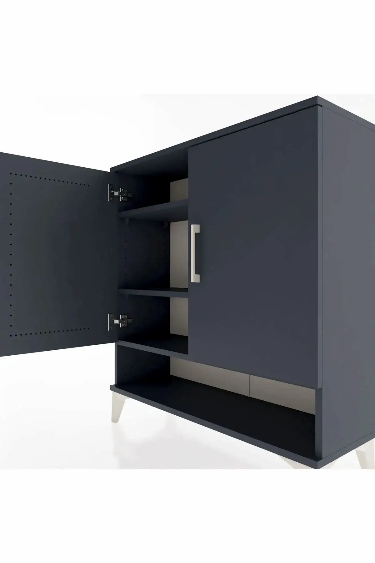 Arges Şifonyer 3 Raflı 2 Kapaklı 88x30x96 - S04M062V5A