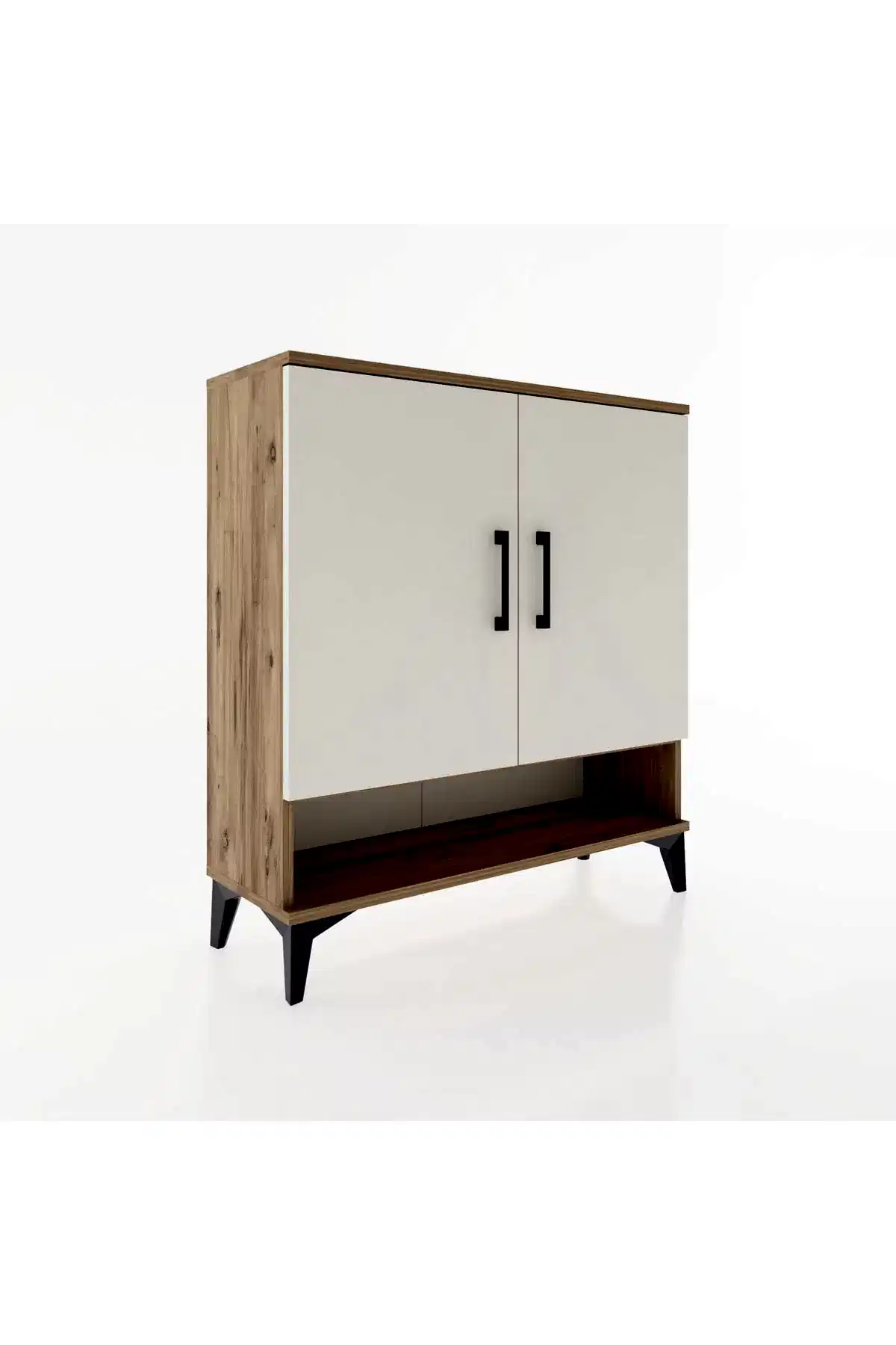 Arges Şifonyer 3 Raflı 2 Kapaklı 88x30x96 - S04M062V7A