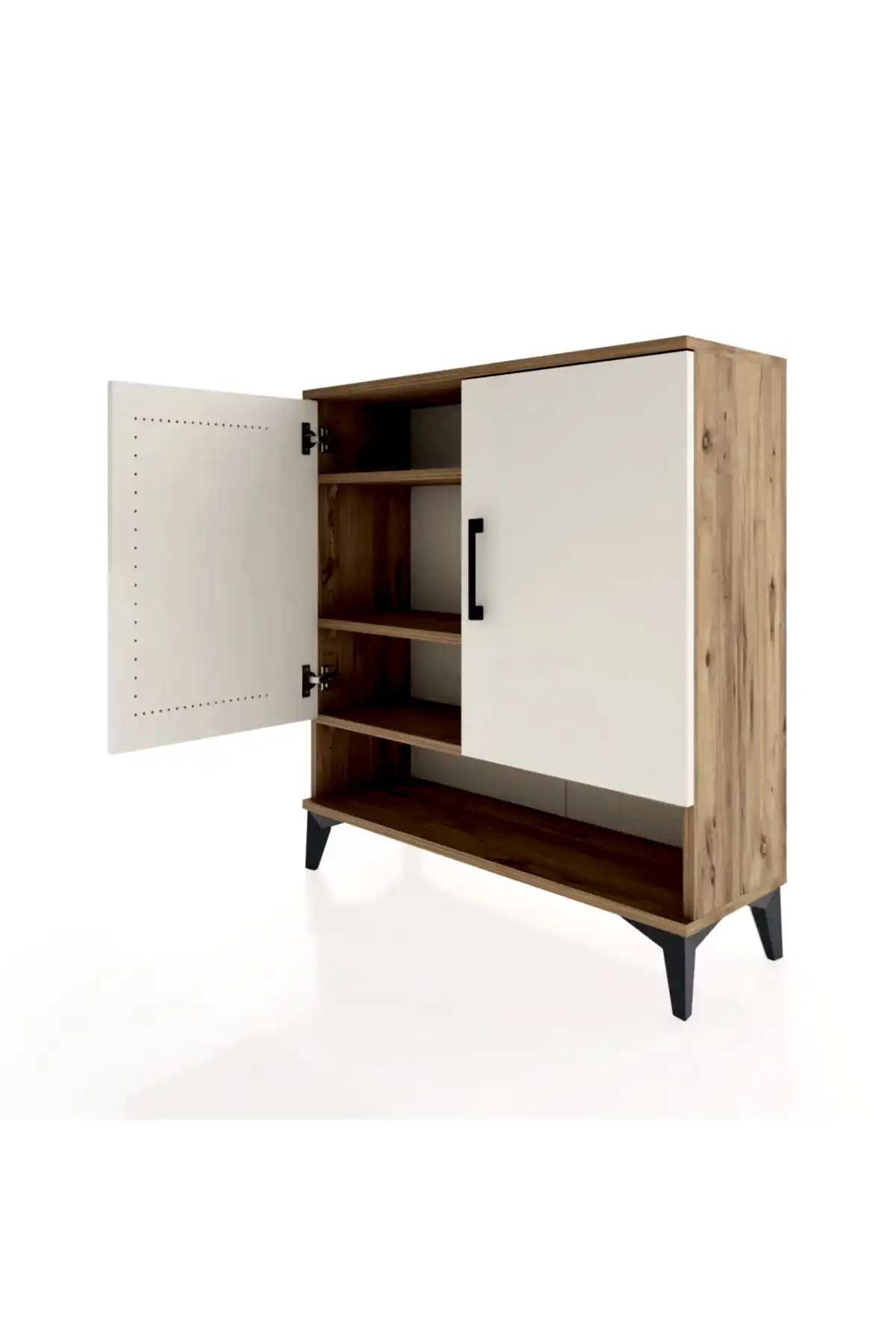 Arges Şifonyer 3 Raflı 2 Kapaklı 88x30x96 - S04M062V7A