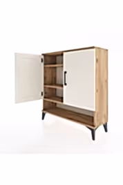 Arges Şifonyer 3 Raflı 2 Kapaklı 88x30x96 - S04M062V7A