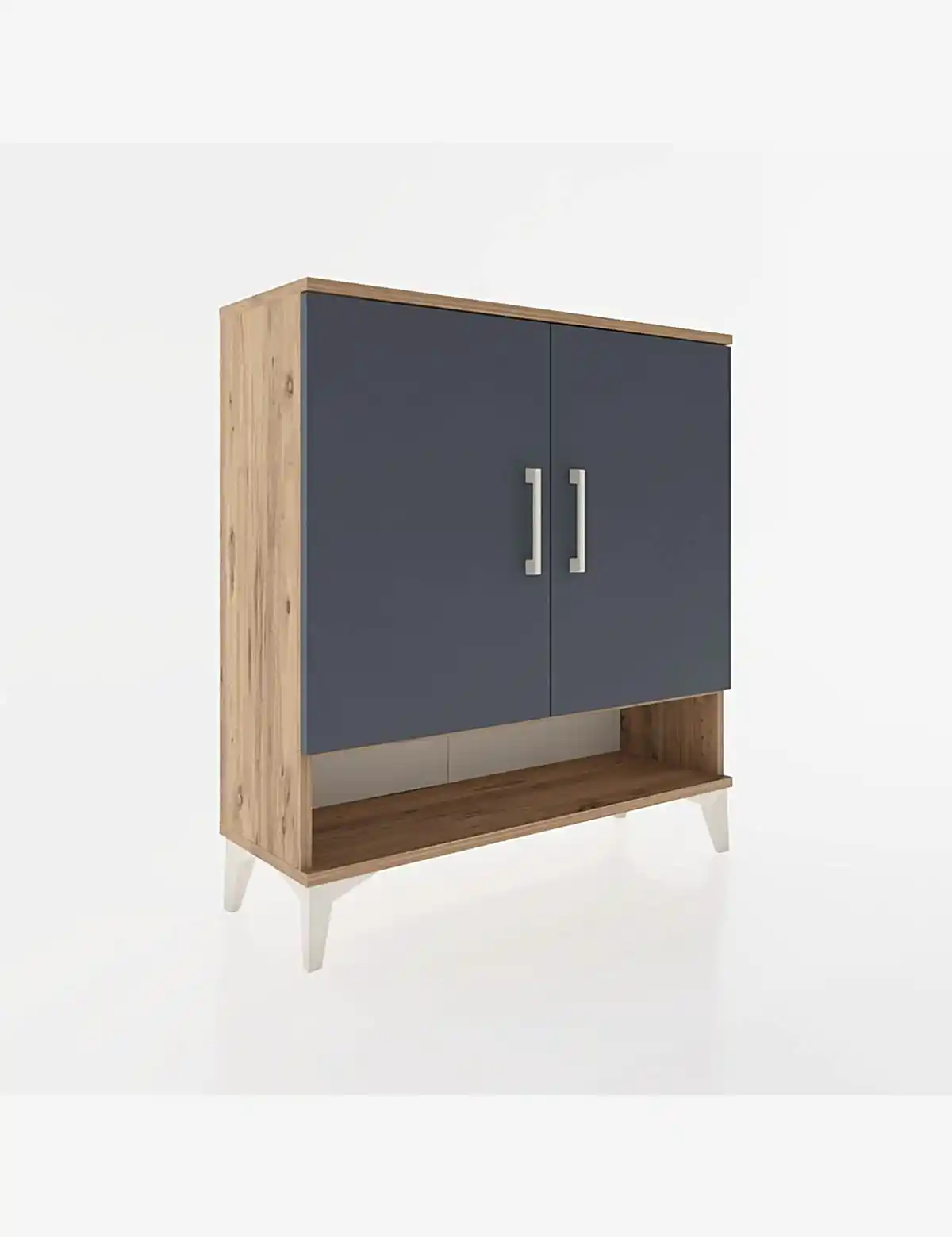 Arges Şifonyer 3 Raflı 2 Kapaklı 88x30x96 - S04M062V8A