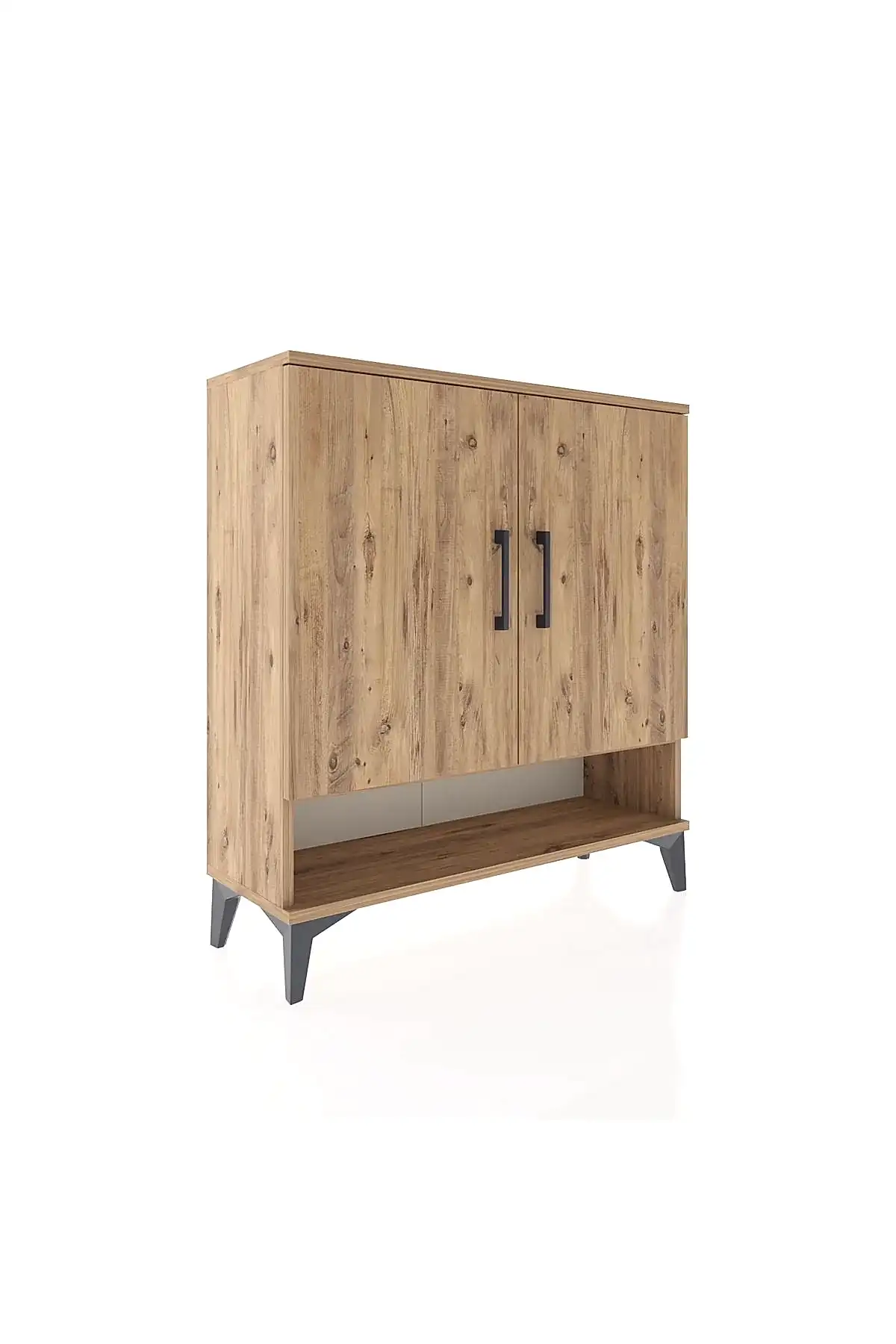 Arges Şifonyer 3 Raflı 2 Kapaklı 88x30x96 - S04M062V9A