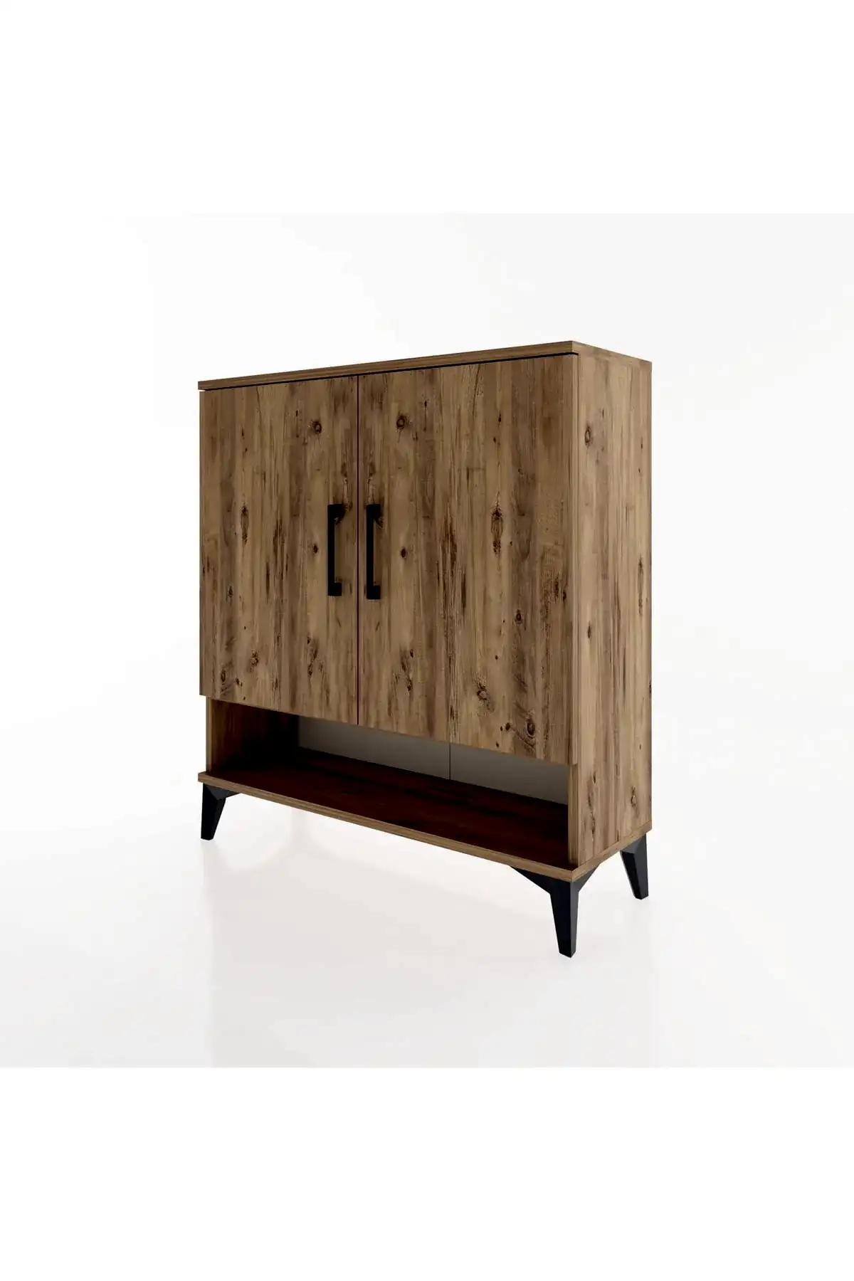 Arges Şifonyer 3 Raflı 2 Kapaklı 88x30x96 - S04M062V9A