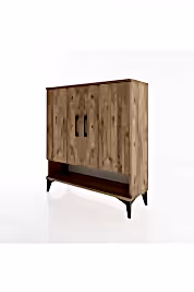 Arges Şifonyer 3 Raflı 2 Kapaklı 88x30x96 - S04M062V9A