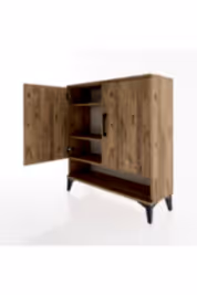 Arges Şifonyer 3 Raflı 2 Kapaklı 88x30x96 - S04M062V9A