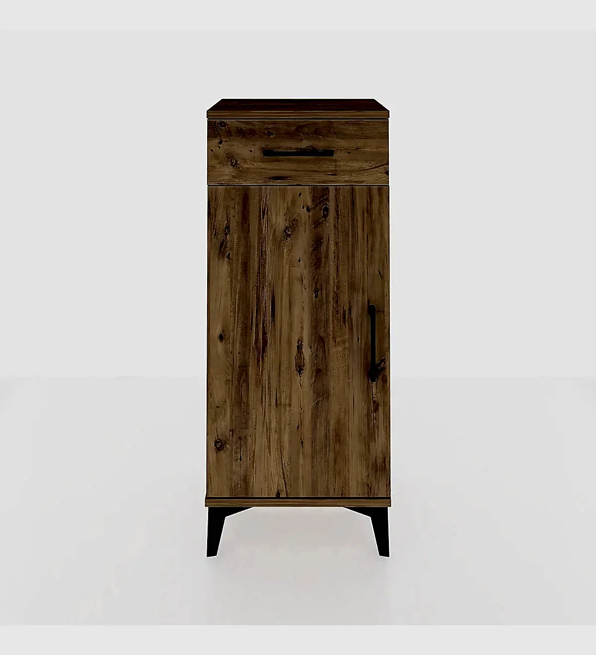 Arges Komodin 2 Raflı Tek Çekmeceli Tek Kapaklı 44x30x106 - S10M005V9A