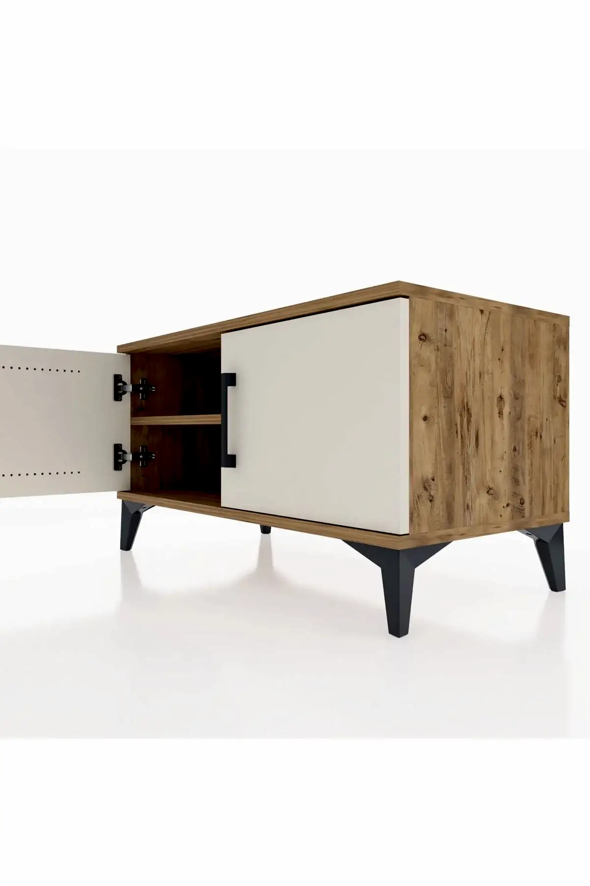 Hyperion Şifonyer Tek Raflı 2 Kapaklı 88x44x48 - S34M005V7B